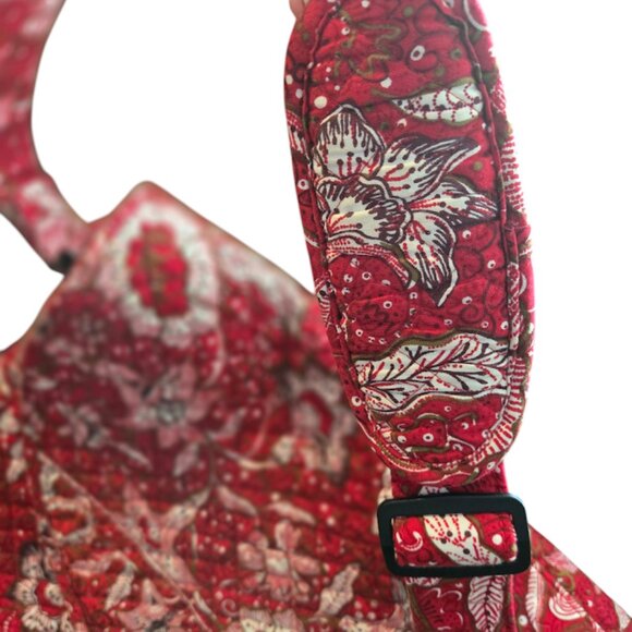 Stephanie Dawn Large Quilted Shoulder Bag Tote lots of pockets EUC - Picture 2 of 9